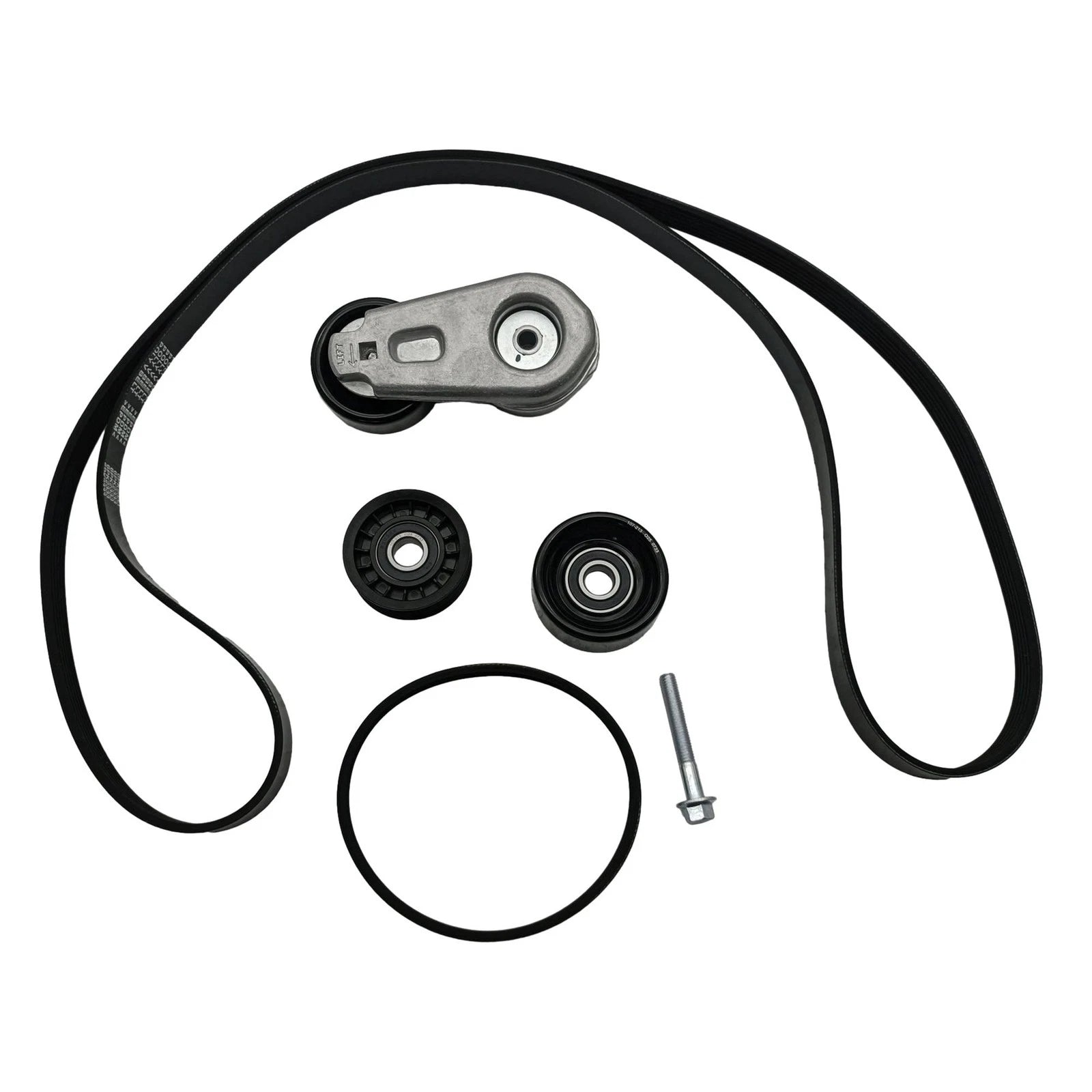 Complete Serpentine Belt Drive Component Kit for Ford Escape Fusion Mercury V6 (2001–2012)