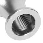 Universal Aluminum Cylindrical Shift Knob for Cars (Silver)