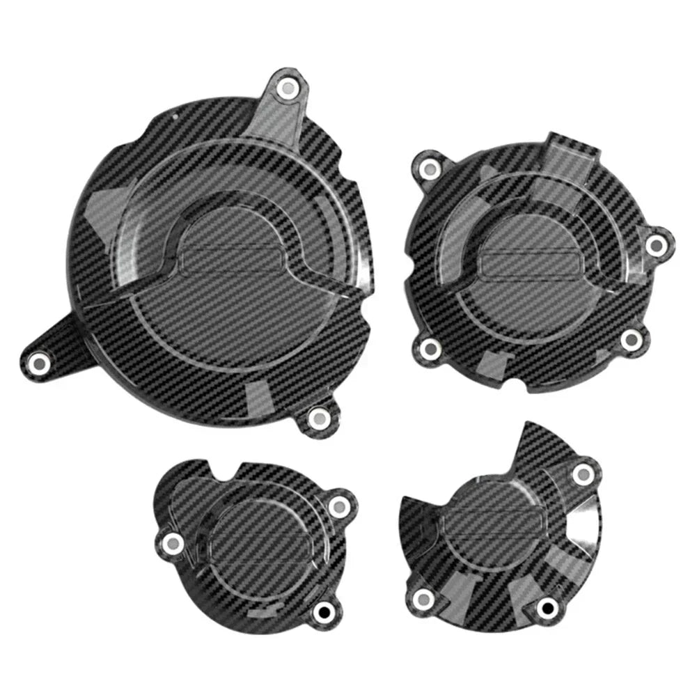 Engine Protection Cover Carbon Fiber Look for Suzuki GSXS1000 2015-2022