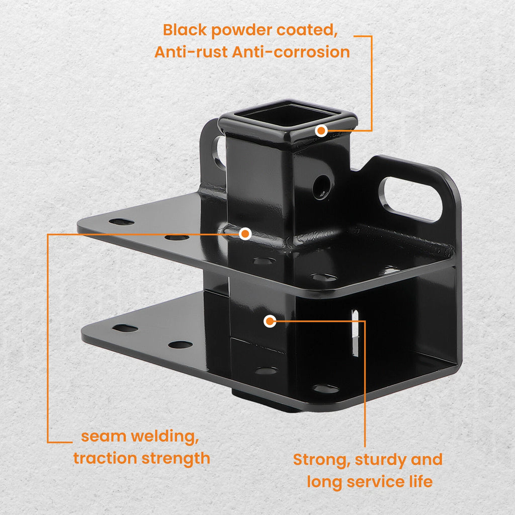 Class III Rear Trailer Hitch Receiver Kit for Ford Bronco (2021–2024)