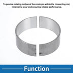 Set of 12 Connecting Rod Bearings No. 2720300160 for Mercedes-Benz C230 (2005–2009)