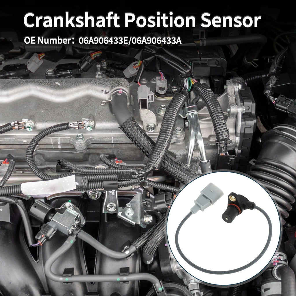 Crankshaft Position Sensor for Audi A4 B7 2.7 TDI (2005–2008) No. 06A906433E