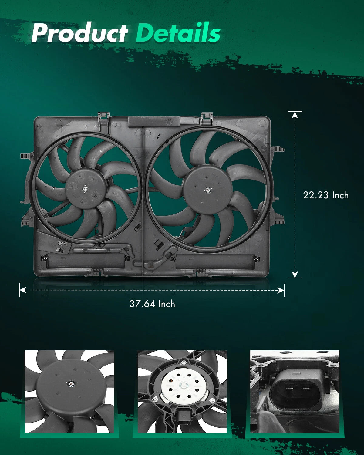 Cooling Fan for Audi A4 Q5 (2009–2017) 620839