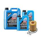 Oil Change Kit for Mercedes M264 (7L Liqui Moly Longtime High Tech 5W-30)