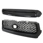 Set of 2 Front Grille & Hood Bulge Moldings for Toyota Tundra (2014–2020)