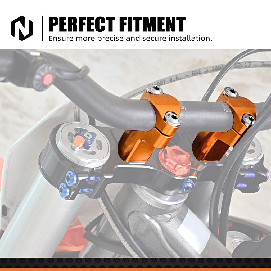 CNC 52mm Handlebar Riser Clamp for KTM SX SXF XC XCF XCW EXC (All Years)