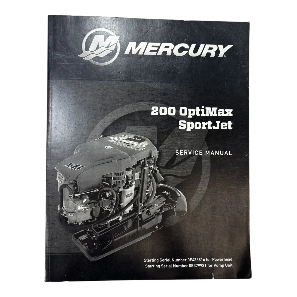 Service Manual for Mercury 200 OptiMax SportJet (2015) 90-8M0112028