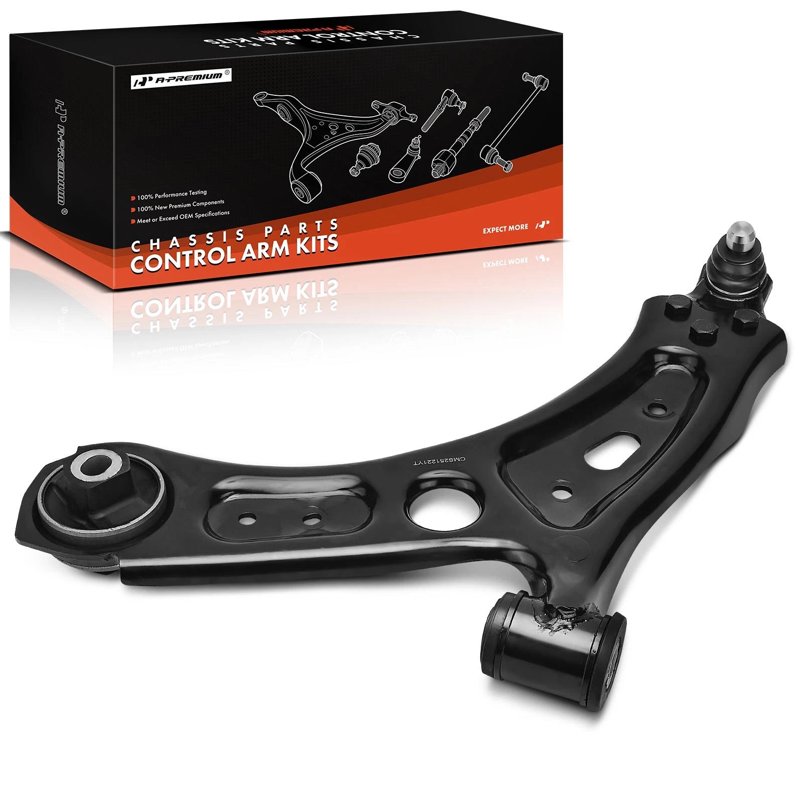 Front Left Lower Control Arm with Ball Joint for Jeep Renegade (2015–2023)