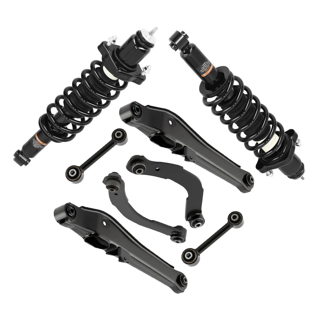 Rear Struts w/ Coil Spring & Toe Arms for Dodge Caliber (2007–2012)