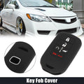 Car Key Fob Cover 5 Button for Honda Accord Civic CR-V (2010–2023)