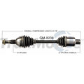 Surtrack Front Passenger Right CV Axle Shaft for GM Models