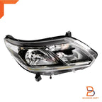 E-MARK DRL Headlight Lamp Chrome Trim for Holden Colorado, Trailblazer (17-23)