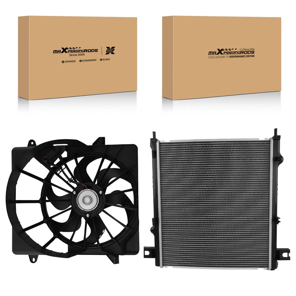 Radiator and Cooling Fan Assembly for Jeep Liberty (2008–2012) 68033228AA