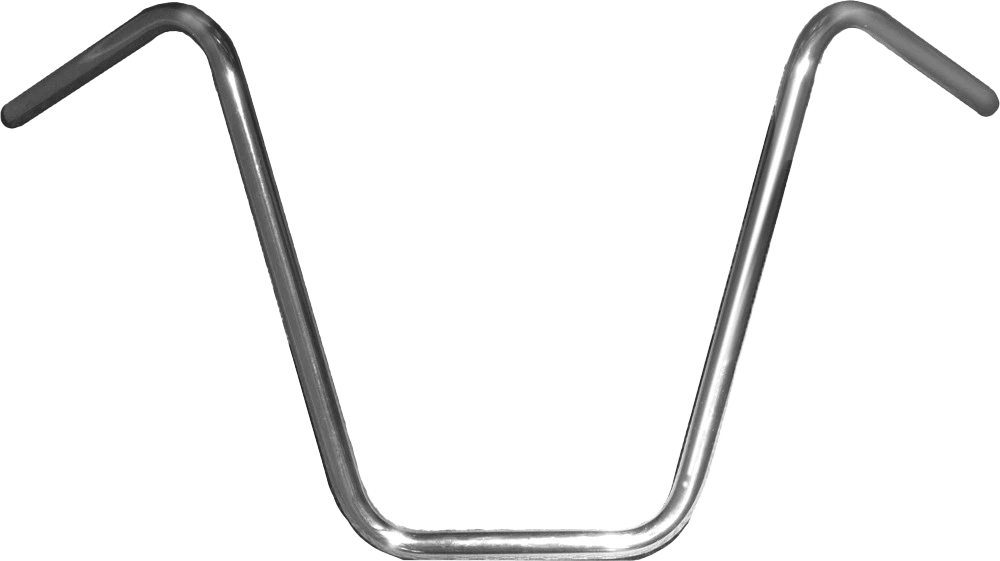 12" Chrome Ape Hanger Handlebar for Motorcycles
