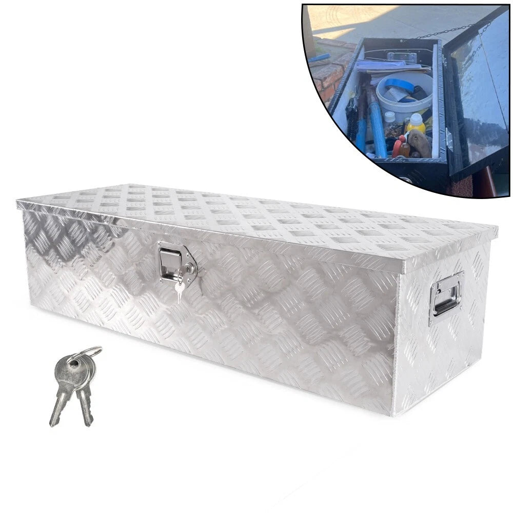 39" Aluminum Tool Box for Truck Pickup Camper Trailer Flatbed