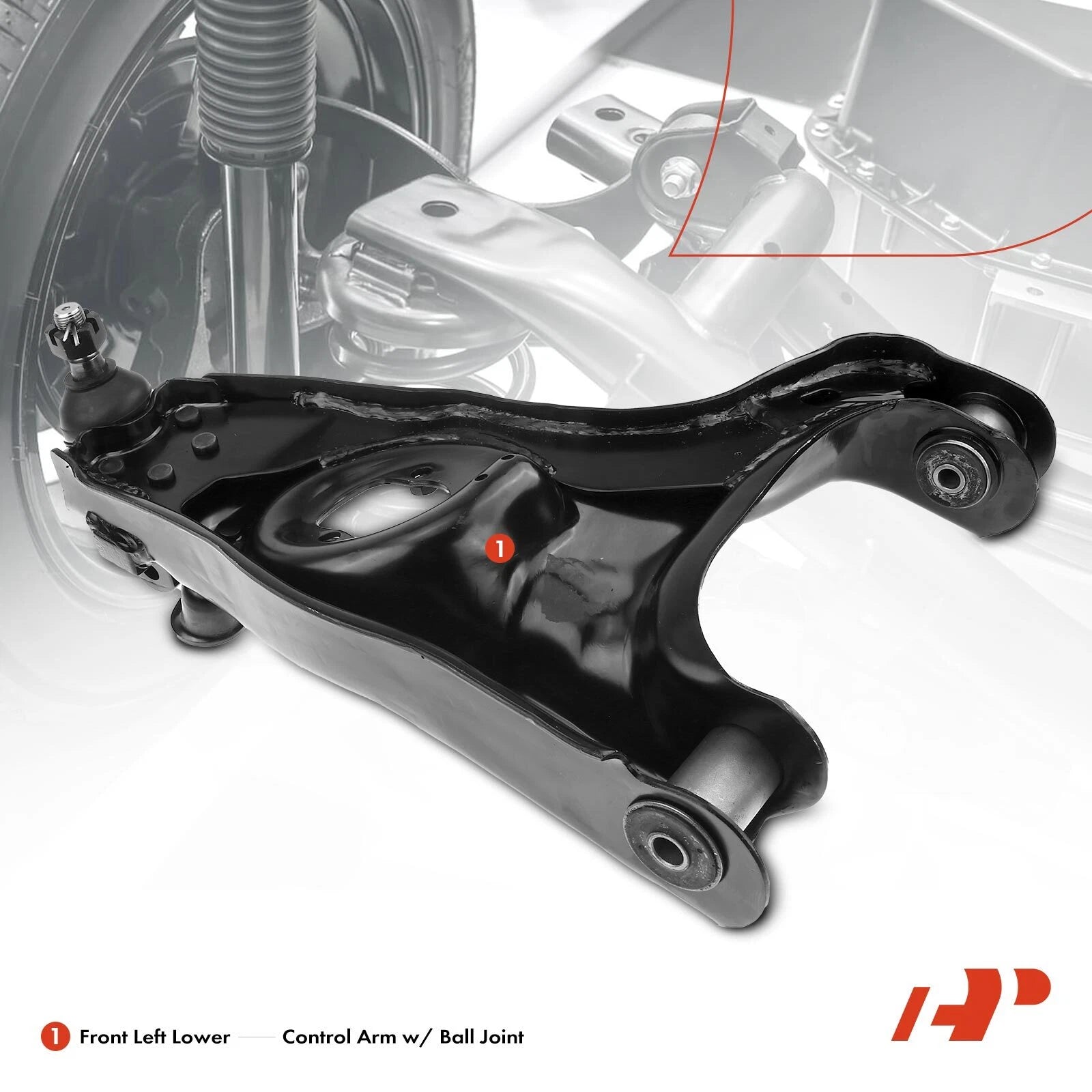 Front Left Lower Control Arm Ball Joint for Dodge Durango Dakota (1997-2004)