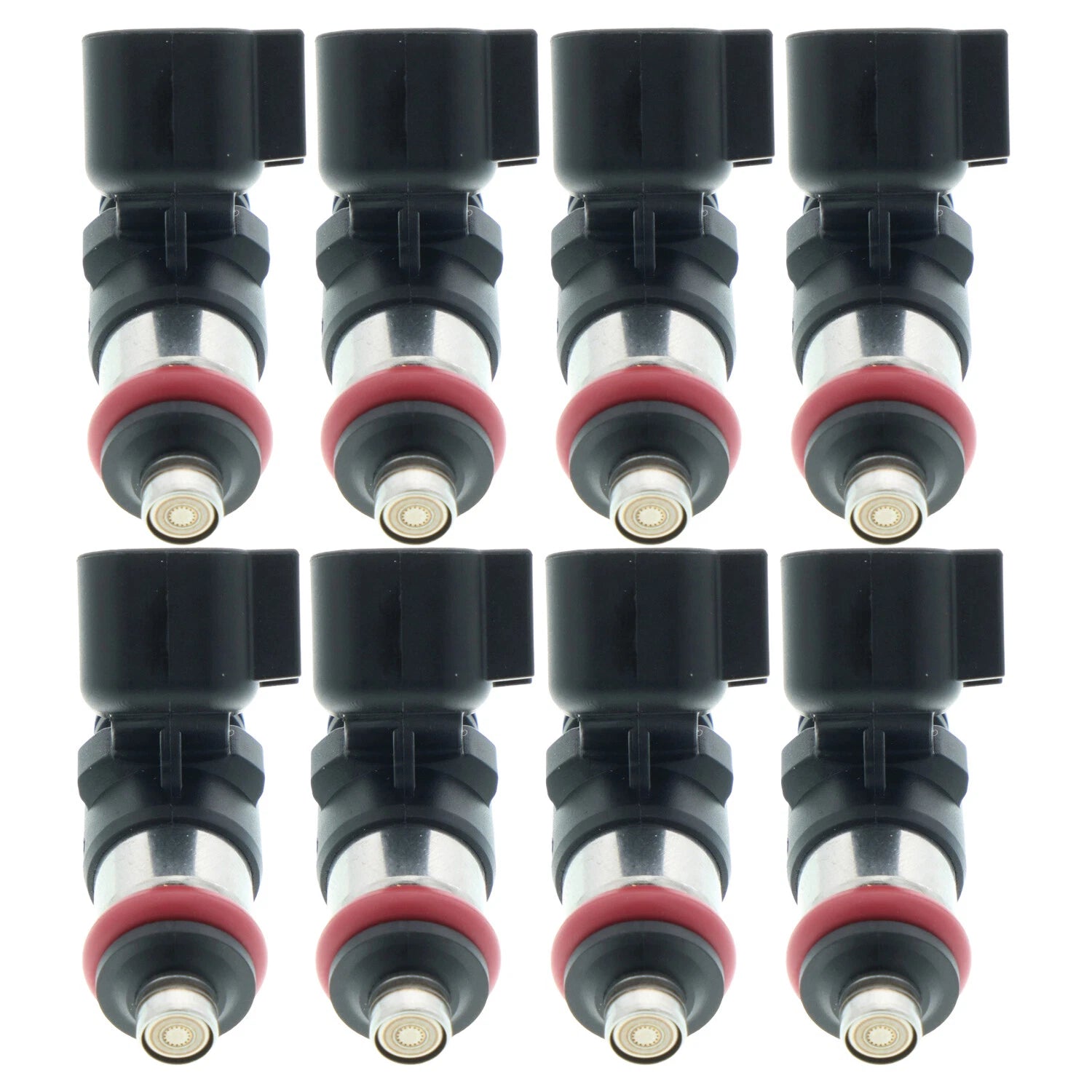 Set of 8 Bosch Fuel Injectors for Chevrolet Caprice 6.0 V8 (2011–2017)