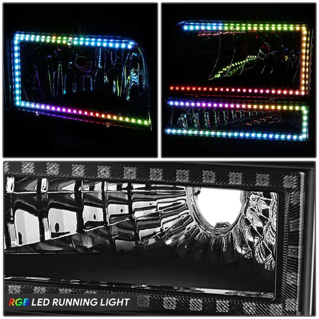 RGB LED Light Bar for Ford F-150 F-250 F-350 Bronco (1992–1996)