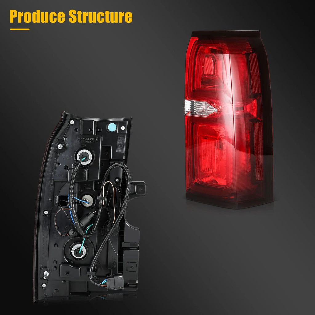 Right Side Tail Light Assembly for Chevrolet Suburban Tahoe (2015–2020)