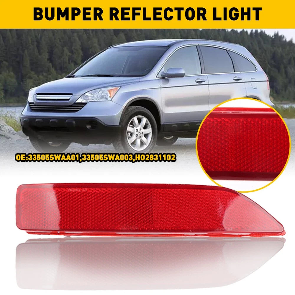 Right Driver Side Rear Bumper Reflector Light for Honda CR-V (2007–2009)
