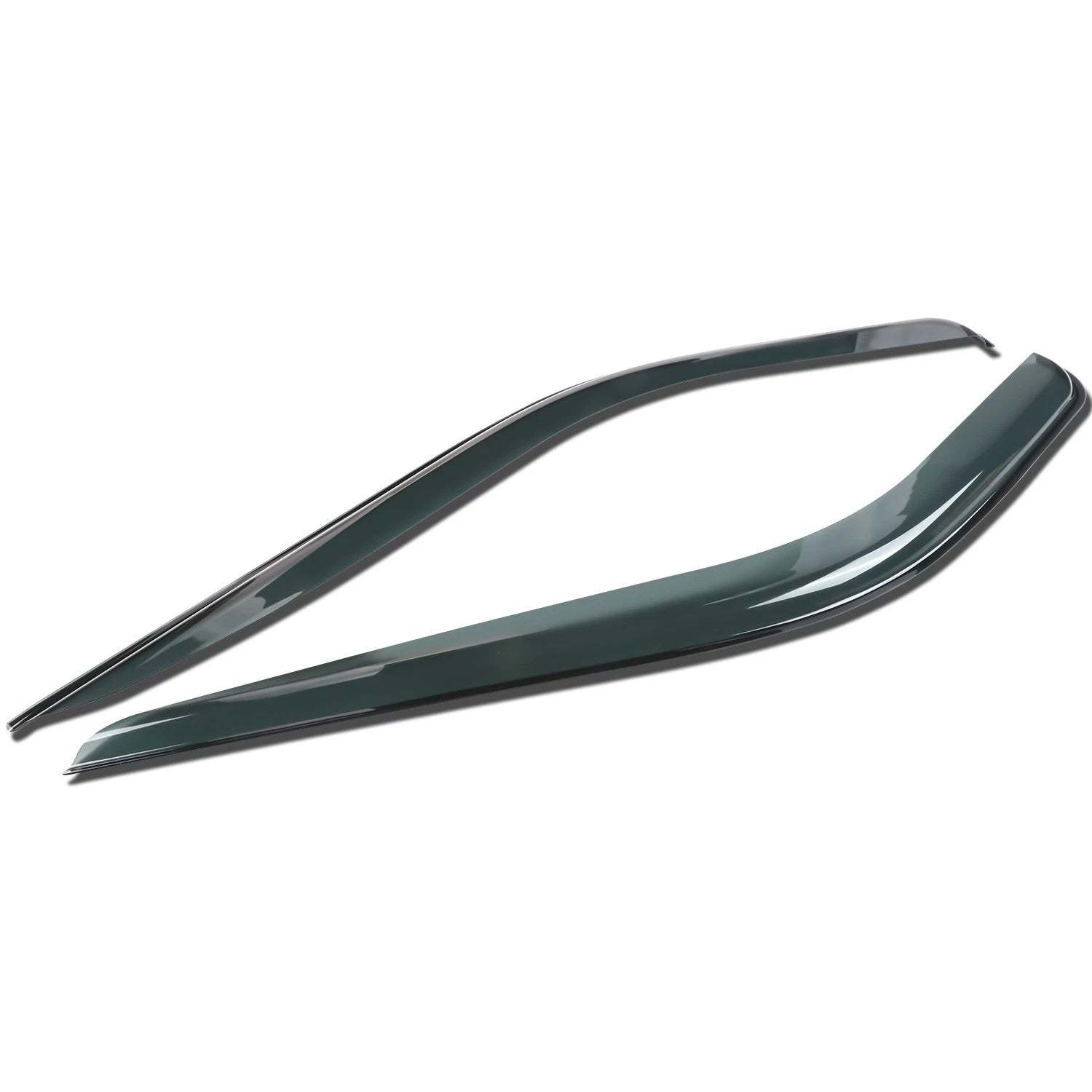 2X Window Visors for Ford Transit (2014–2024) Rain Deflector Vent Shade