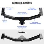 Towing Hitch Receiver Class 3 for Ford Edge Lincoln MKX (2007-2015)