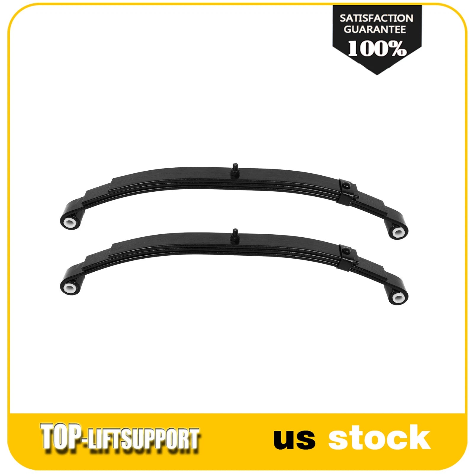 2X Leaf Springs for Utility Trailer (3500lbs Capacity)