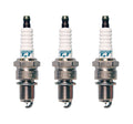 Set of 3 Iridium TT Spark Plugs for Chevy Subaru (1.0L, 1.2L)