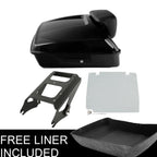 Chopped Trunk Pad Mount Rack Base Plate for Harley Touring (2009–2013)