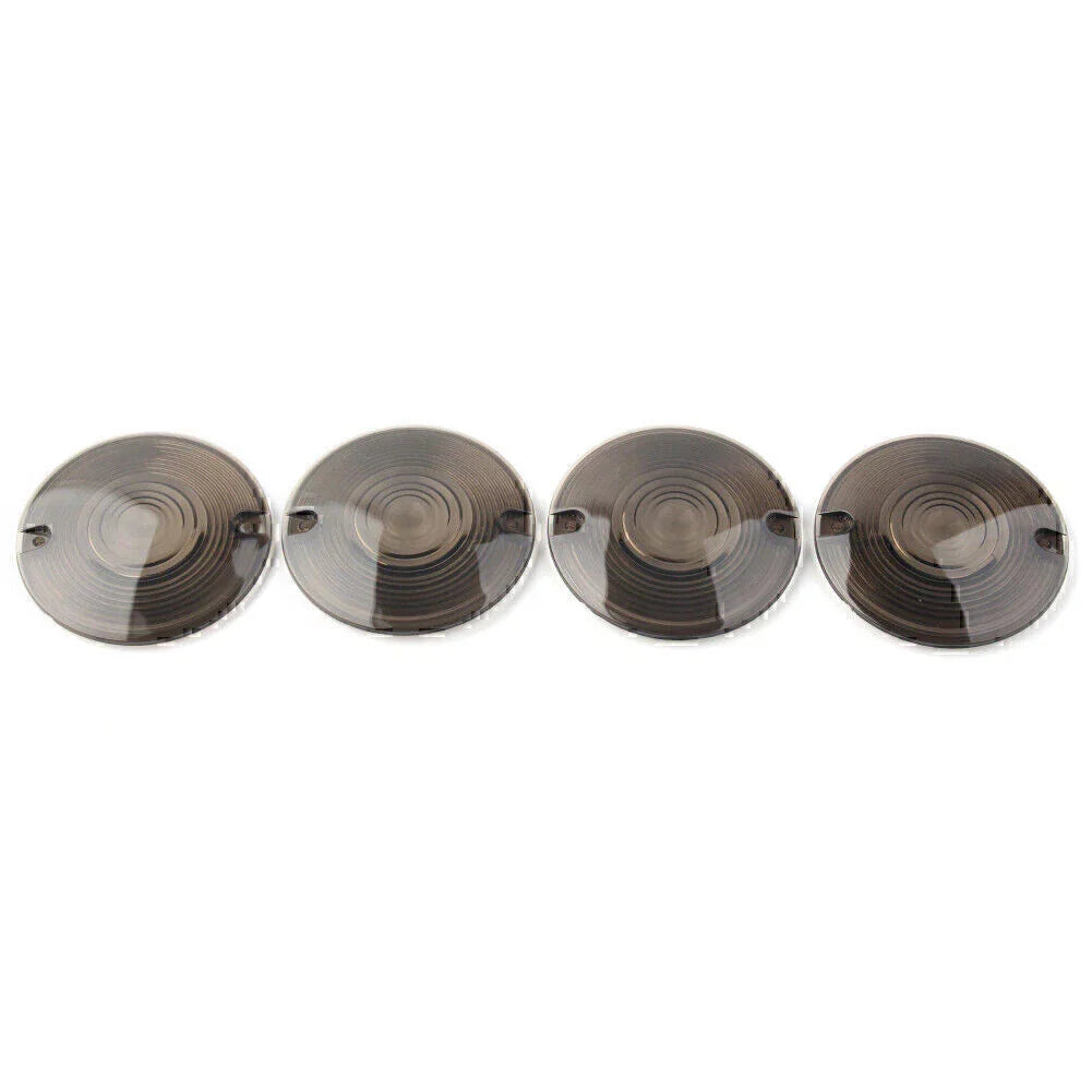 Smoke Turn Signal Lens Cover for Harley Electra Glide, Road King