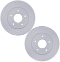 Set of 2 Front Coated Disc Brake Rotors for Chevy Equinox, Saturn Vue (2005–2014)