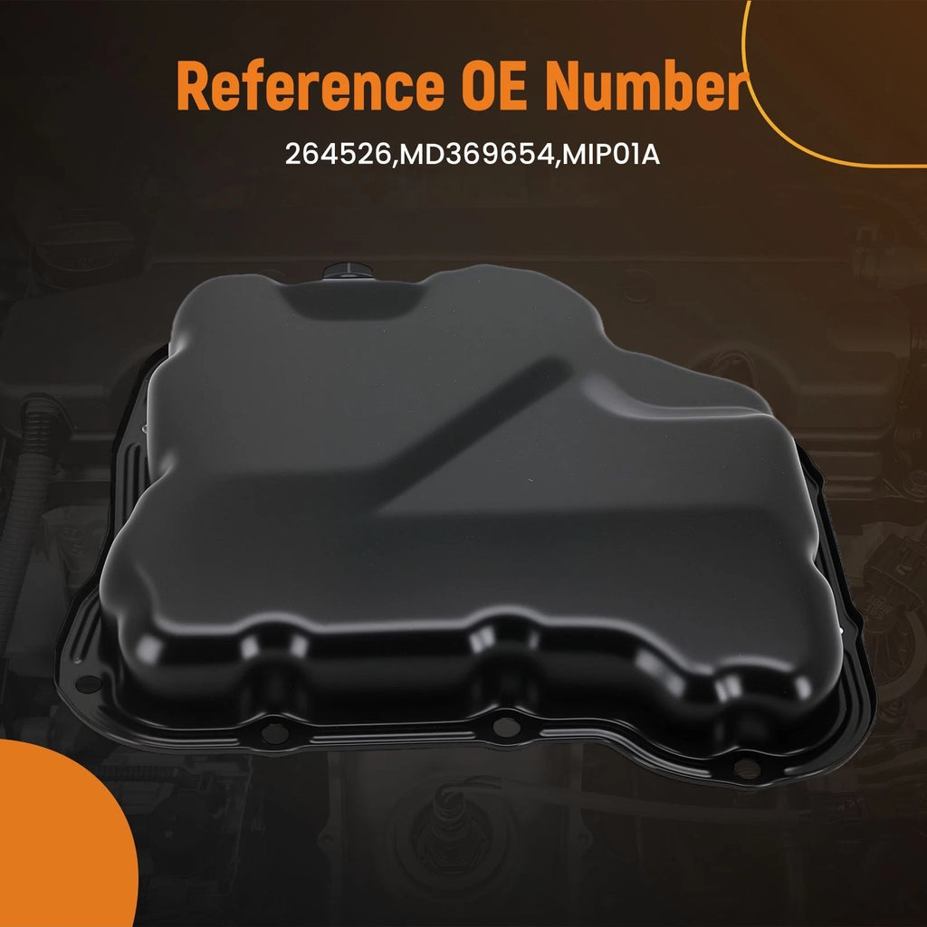 Lower Engine Oil Pan for Mitsubishi Lancer L4 2.0L (2004-2007) Steel