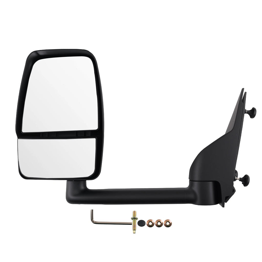 Left Manual Black Mirror for GMC Savana 1500 2500 3500 (2003–2017) 25894030
