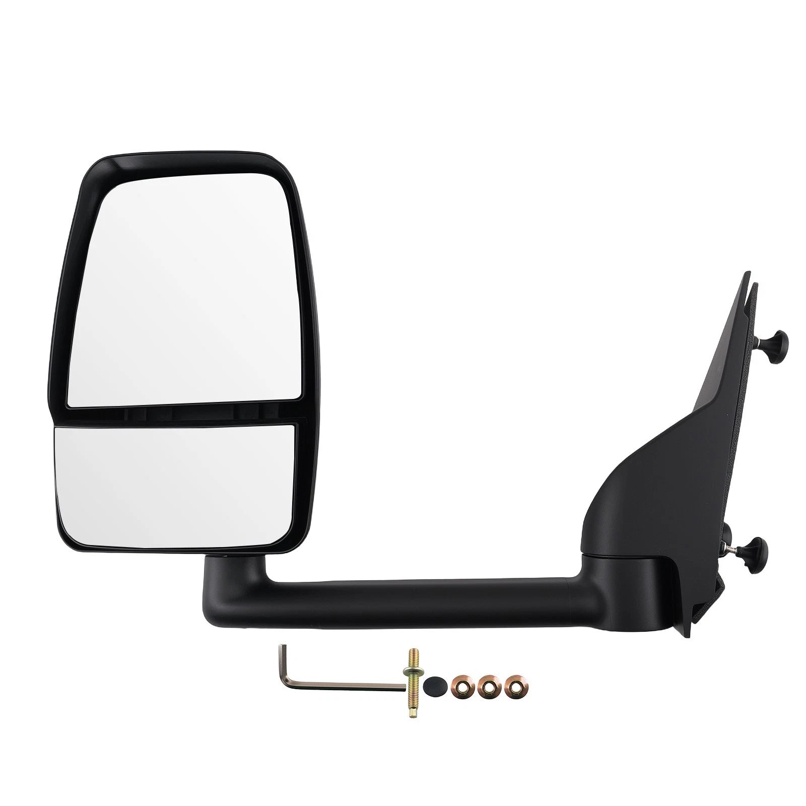 Left Manual Black Mirror for GMC Savana 1500 2500 3500 (2003–2017) 25894030