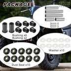 Rear A-Arm Suspension Bushing Kit for Suzuki King Quad 450 700 (2007–2018)
