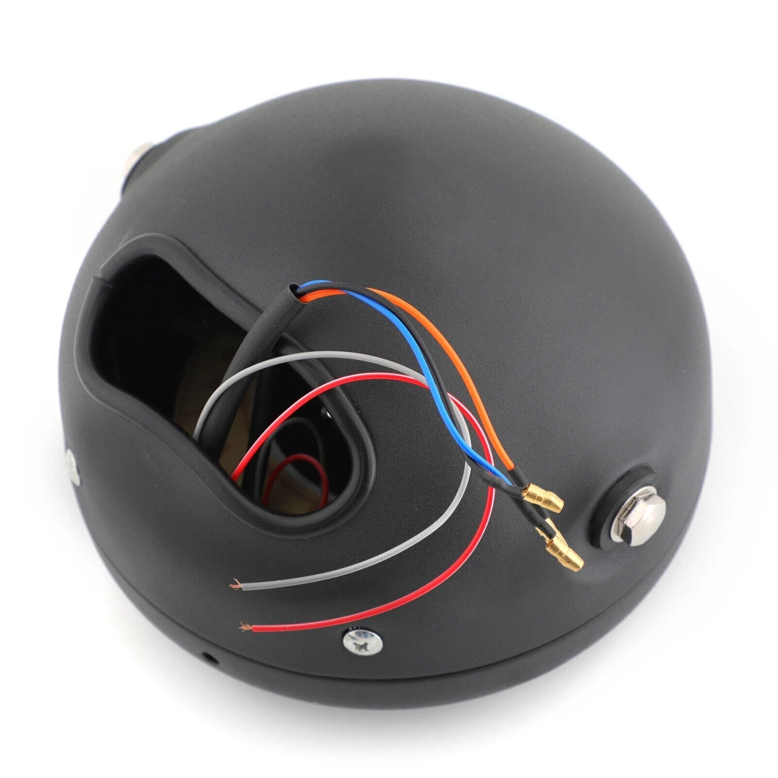 6.5" Projector White Light LED Headlight Lamp for Cafe Racer Custom Bobber