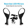 Rear View Mirror L&R for Ducati Panigale 959/1299/S (2016–2019) 523S0523C 523S0533C