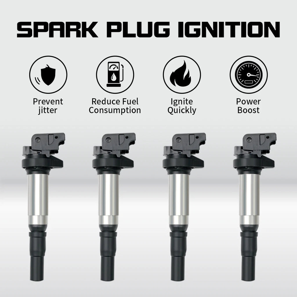 Set of 4 Ignition Coils for Mini Cooper Countryman Paceman (2007–2016) UF598