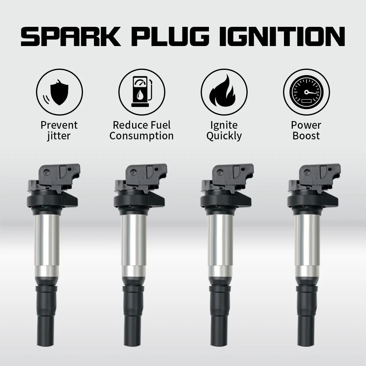 Set of 4 Ignition Coils for Mini Cooper Countryman Paceman (2007–2016) UF598