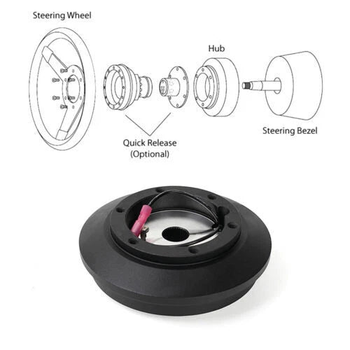 Steering Wheel Short Hub Adapter for Lexus IS, GS, SC (Fits 121H)