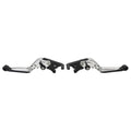 Silver Extendable Brake Clutch Levers for Kawasaki Ninja 650R ER6F ER6N (2006-2018)