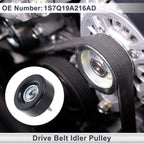 Drive Belt Idler Pulley for Ford Mondeo (2000–2015) 1S7Q19A216AD/1S7Q19A216AB
