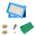 2 Air Filter and Spark Plug Kit for Honda GXV140 HRU194 HRU215