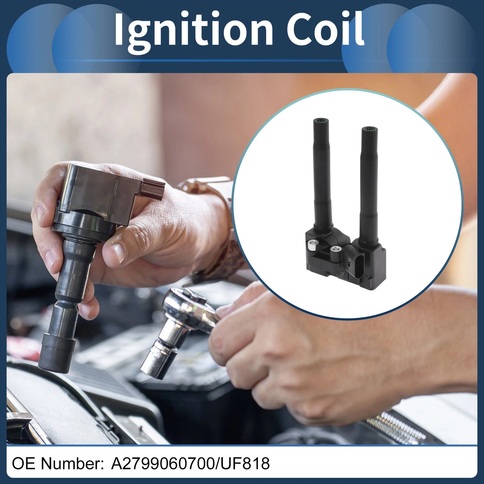 Ignition Coil Pack No.A2799060700 for Mercedes-Benz W222 S600 (2014)