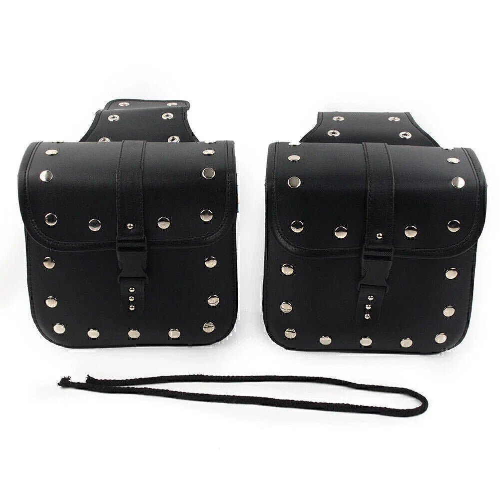 Universal Motorcycle Saddle Bags Side Storage Luggage for Bike