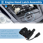 Hood Latch Assembly for Audi A3 (2015–2020) No. 8V0823509