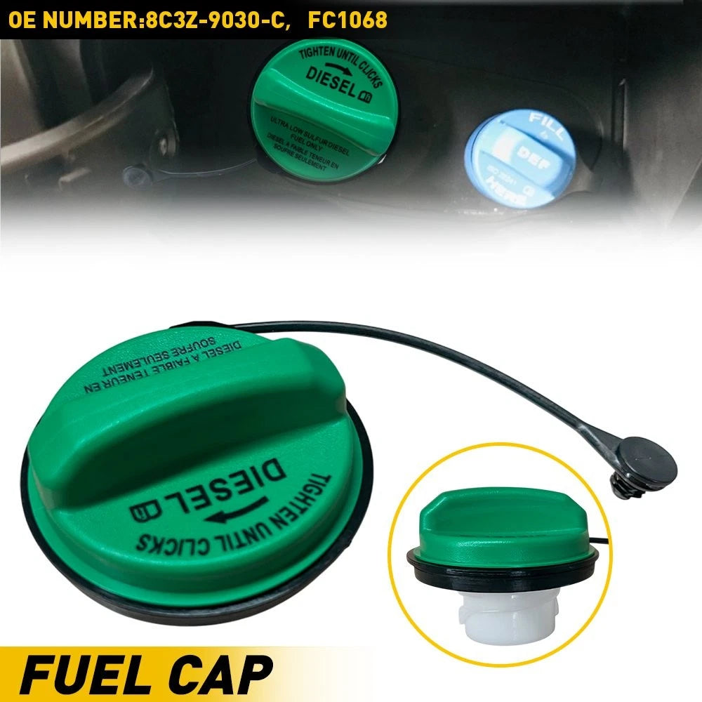 Gas Cap 8C3Z9030C for Ford F250 F350 F450 F550 Super Duty (2008–2017)