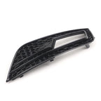 Fog Light Grille Cover Right Side for Audi A4 (2013–2016) Glossy Black