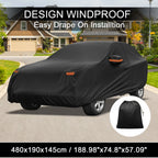 Waterproof Aluminum Film Car Cover for Ford Mustang Mach E (2021–2023)