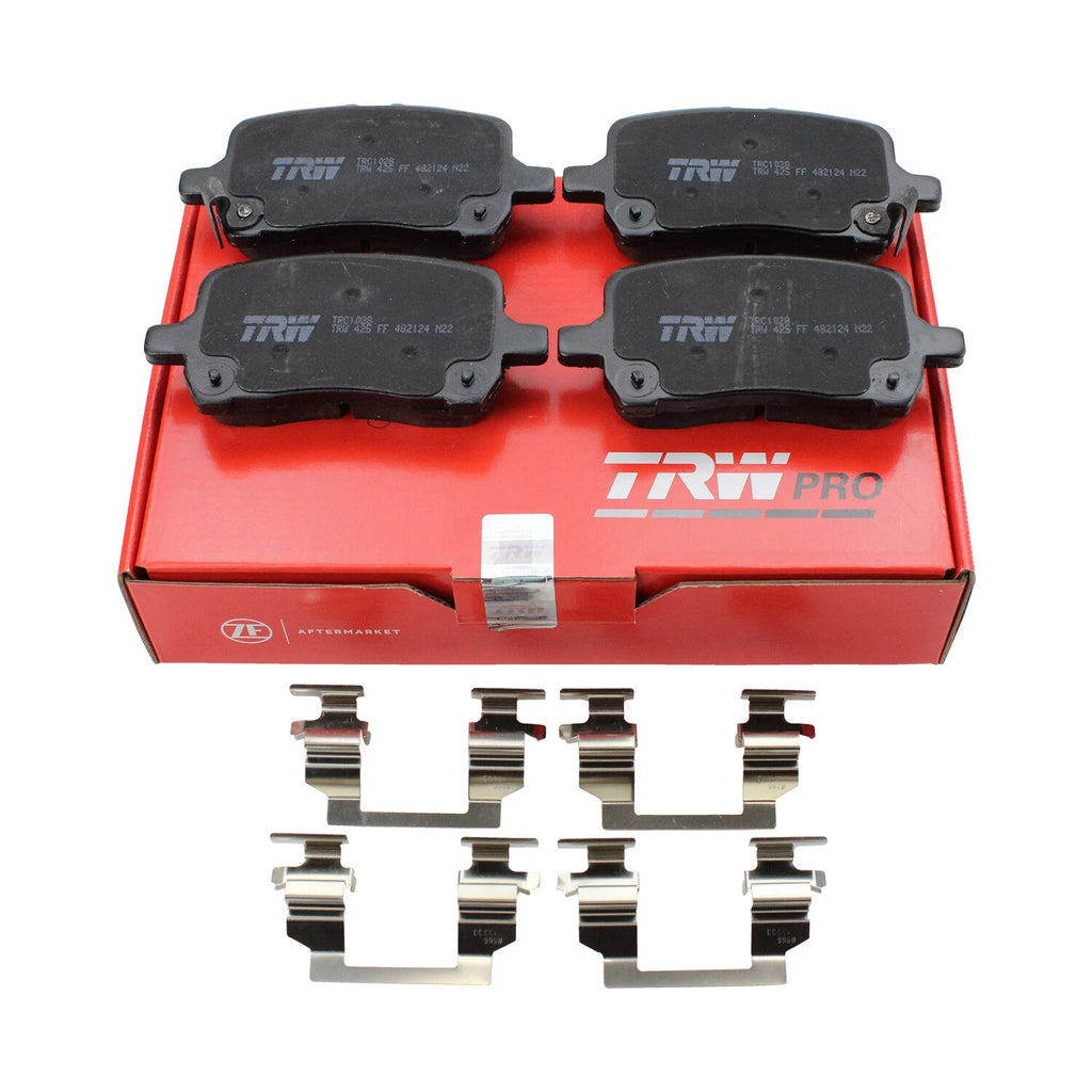 Set of 4 TRW Pro Ceramic Brake Pads for Chevy Malibu Pontiac G6 Solstice Saturn